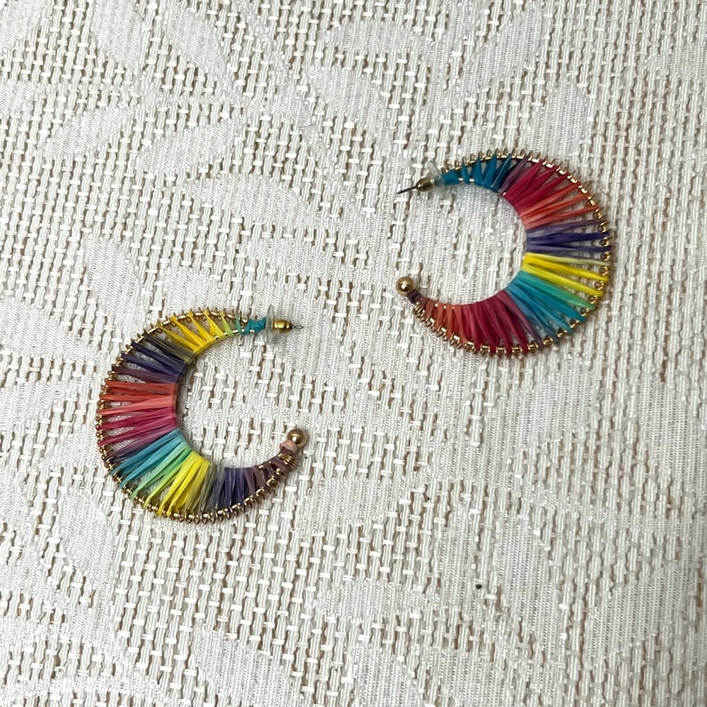Plunder Rainbow Colored Earrings